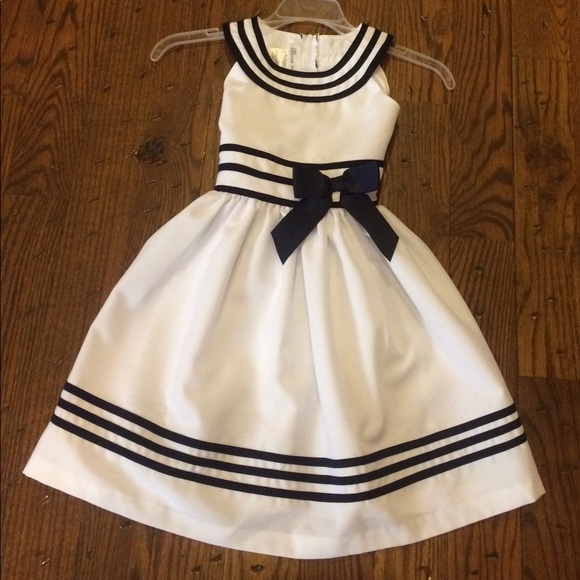 bonnie jean white dress